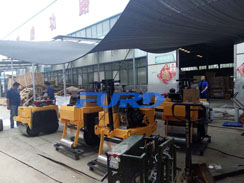 福瑞得微動態(tài)--手扶雙輪壓路機，手推式井蓋切割機，手扶抹光機等包裝發(fā)貨